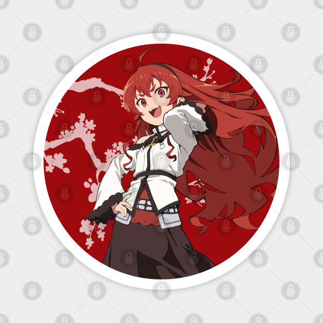 Mushoku Tensei Jobless Reincarnation Eris Boreas Greyrat Mushoku Tensei Eris Boreas Greyrat Mushoku Tensei Magnet Teepublic teepublic