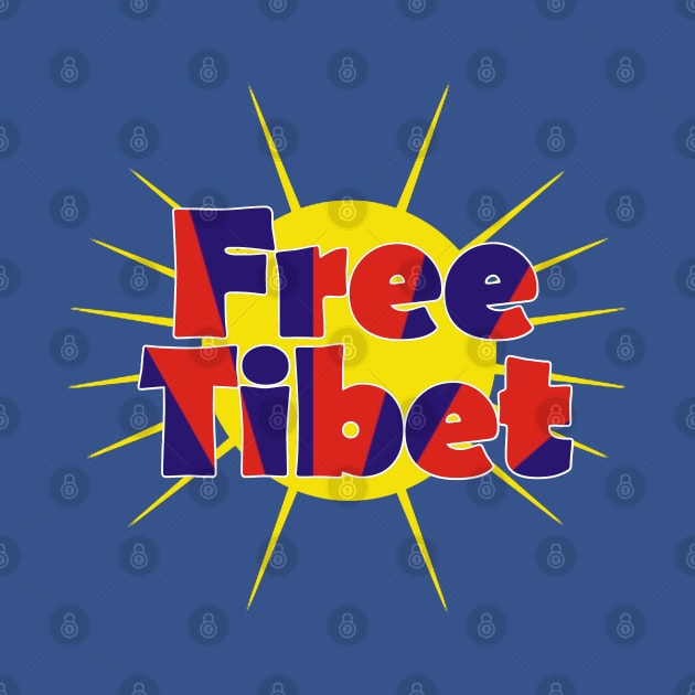 Free Tibet Independence Movement by Mindseye222