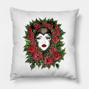 All The Roses Pillow