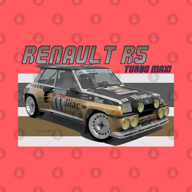 Renault R5 Turbo MAXI by PjesusArt