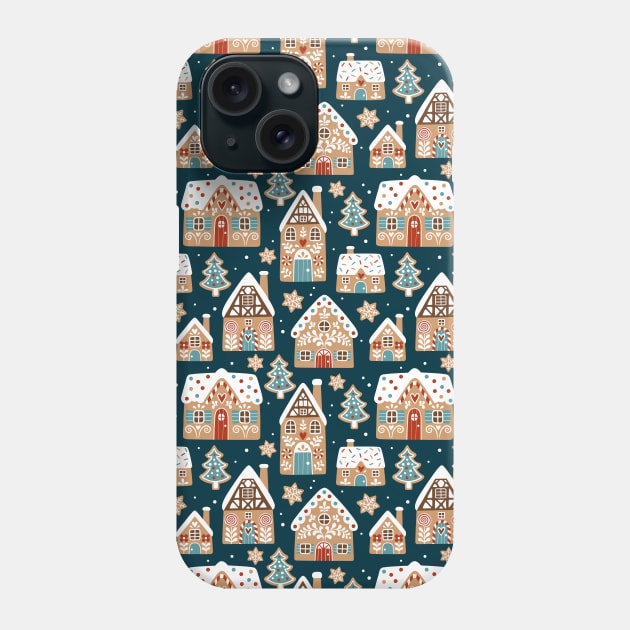 gingerbread houses Phone Case by LaPetiteBelette