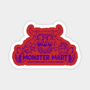 monster mart Magnet