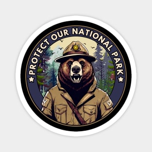 PROTECT OUR NATIONAL PARK Magnet