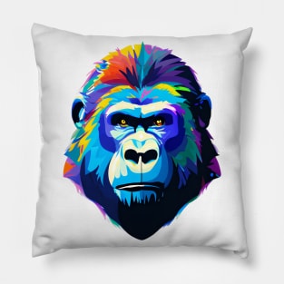 Gorille Couleurs 03 Pillow