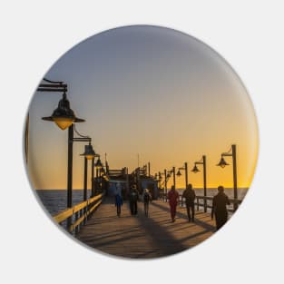 Namibia. Swakopmund. Pier. Sunset. Pin