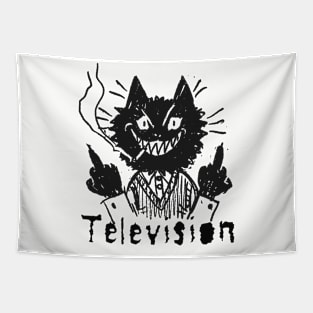 television and the bad cat Tapestry