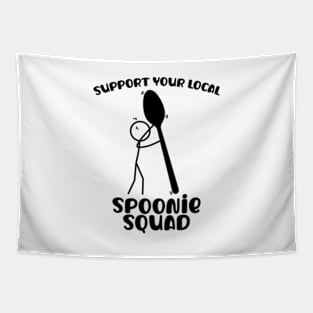 Support Your Local Spoonie Squad Tapestry