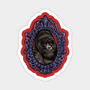 Mammal Cameo: Silverback Gorilla (The Patriarch) Magnet