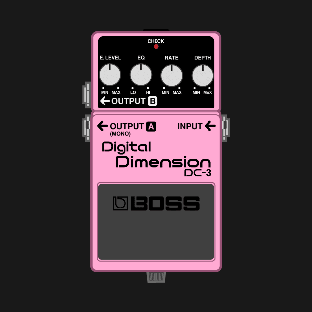 Boss DC-3 Digital Dimension Guitar Effect Pedal by conform