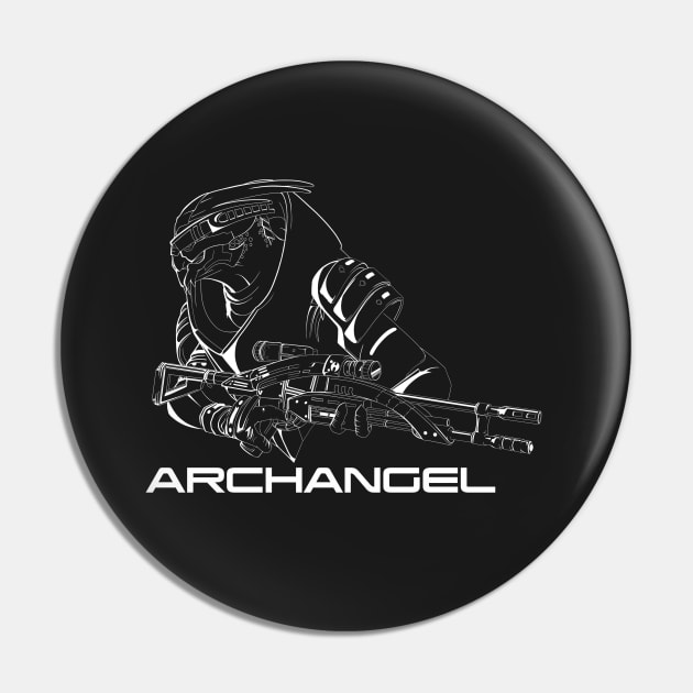 Codename: Archangel Pin by missfortune-art