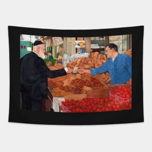 Machaneh Yehudah Market, Jerusalem, Israel, שוק מחנה יהודה Tapestry