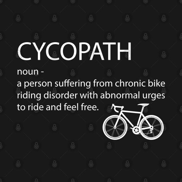 Cyclist - Cycling Cycopath by Kudostees