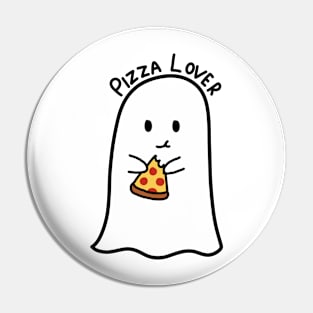 Pizza Lover Ghost Pin