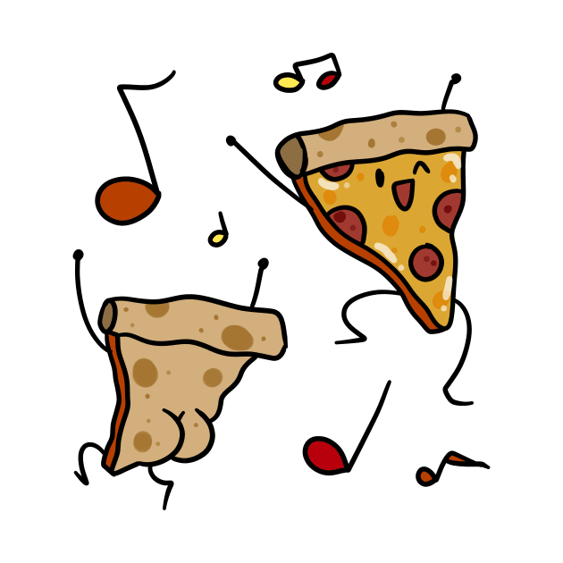 Dancing Pizza Butt by saradaboru