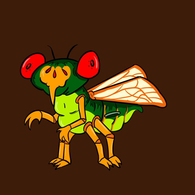 Cicada Friend by GeekVisionProductions