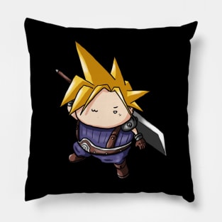 Fantasy Cat Warrior Pillow