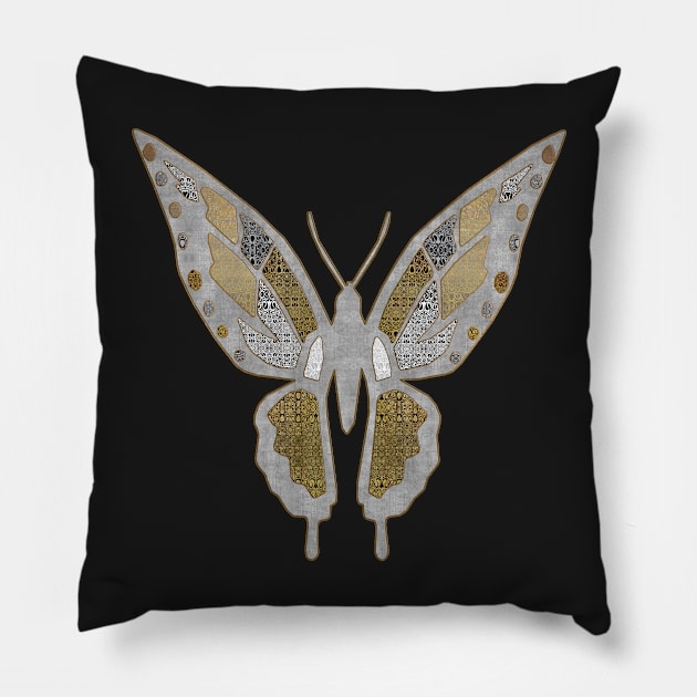 Butterfly No. 3186 Pillow by Diego-t