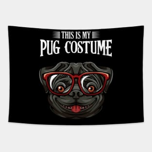 Pug - This Is My Pug Costume - Funny Dogs Tapestry