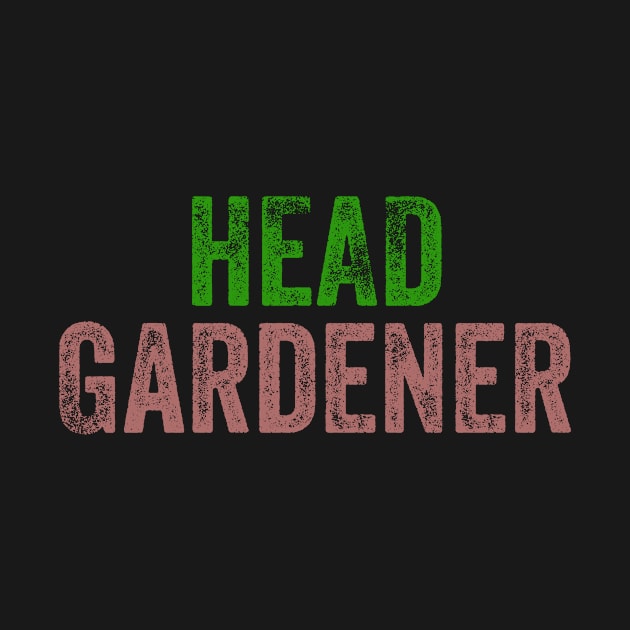 Head gardener by Sloop