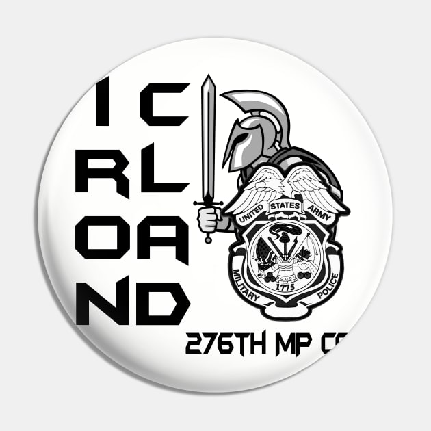 LT Spaulding IRON CLAD Pin by Zombie Squad Clothing