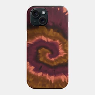 Dark Tie Dye Phone Case