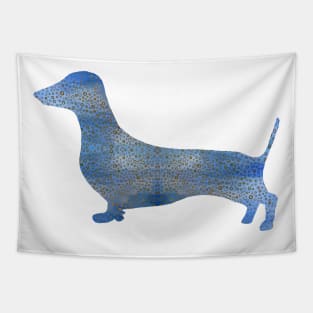 Leopard dachshund Tapestry