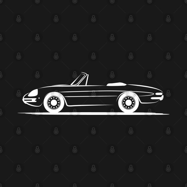 Alfa Romeo Giulietta Spider Duetto Graduate White by PauHanaDesign