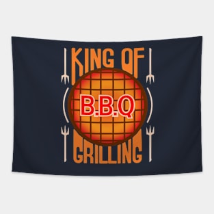 kig of grill BBQ Tapestry