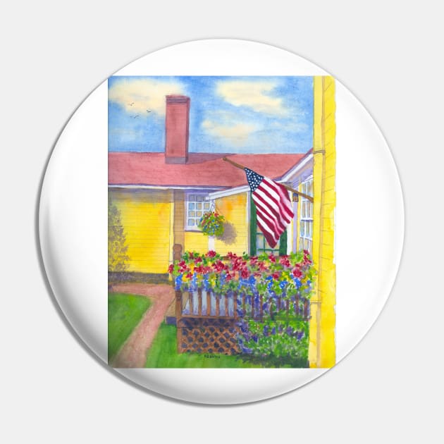 Wentworth Coolidge Mansion Back Stoop Pin by ROSEANN MESERVE 
