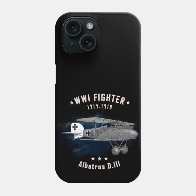 Albatros WWI Fighter aircraft Phone Case by Jose Luiz Filho