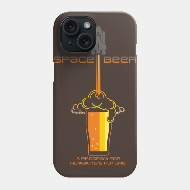 Space Beer Phone Case by Scienceosaurus