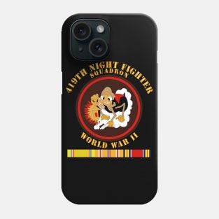 419th Night Fighter Squadron - WWII w SVC Phone Case