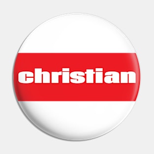 Christian Pin