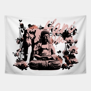 Hari Om Buddha Elephant Tapestry