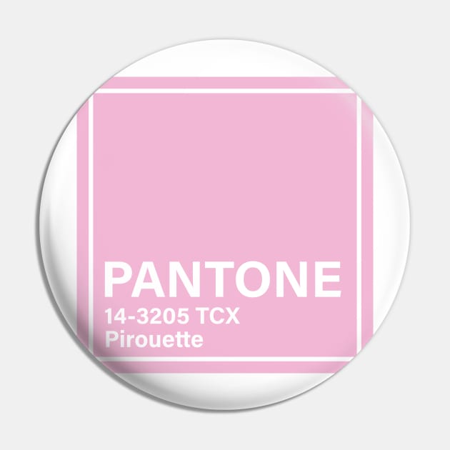 pantone 14-3205 TCX Pirouette Pin by princessmi-com