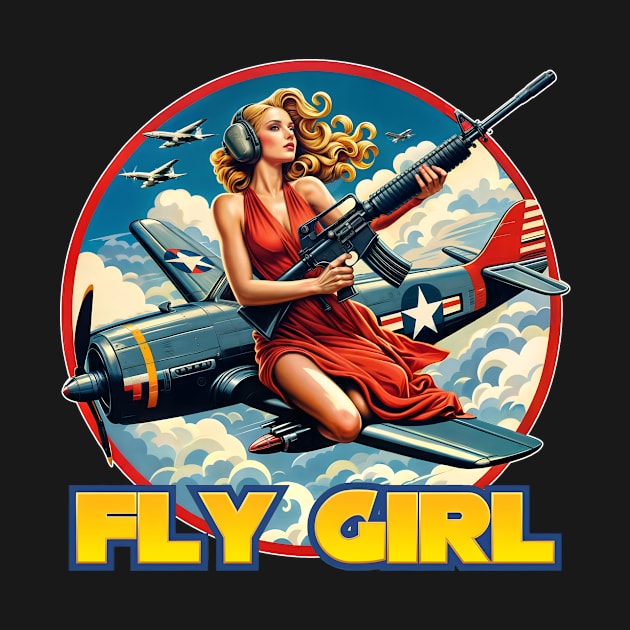 Fly Girl by Rawlifegraphic