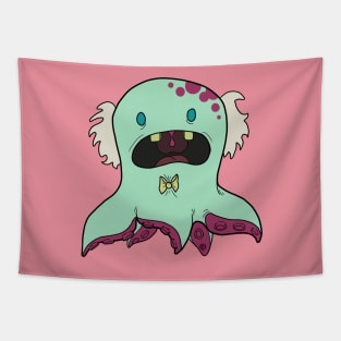 Professor Squidstein the Science Squid Tapestry