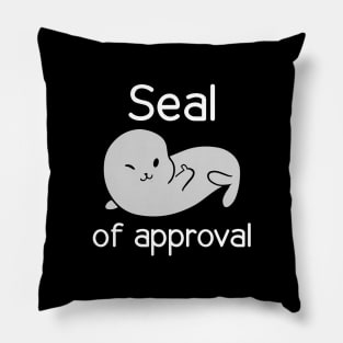 Seal Of Approval Pillow