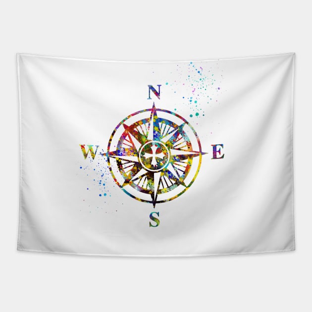 Compass Tapestry by erzebeth