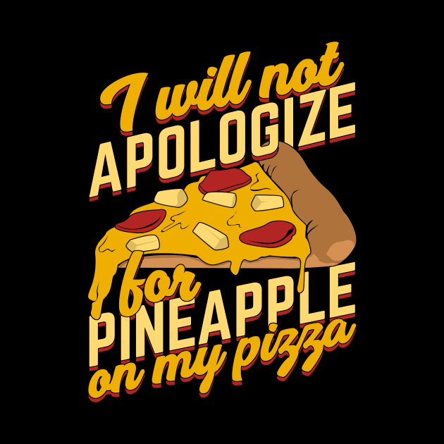 Funny Pineapple Pizza Lover Gift by Dolde08