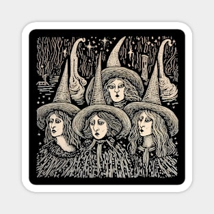 Witch Coven Magnet