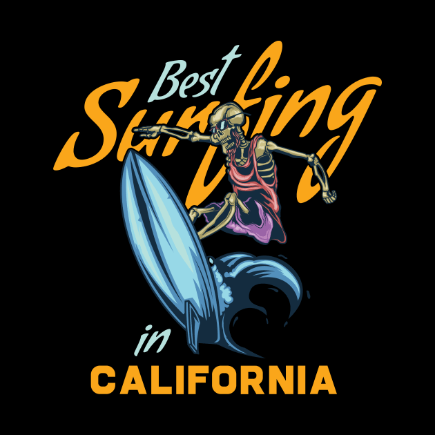 Surfing California by animericans