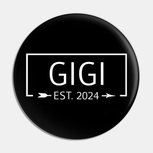 Gigi Est. 2024 Expect Baby 2024, Gram New Grammy 2024 Pin