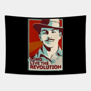 Shaheed Bhagat Singh Revolution Tapestry