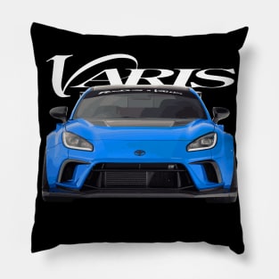 wide body kit gr86 neptune blue - Keiichi Tsuchiya brz Pillow