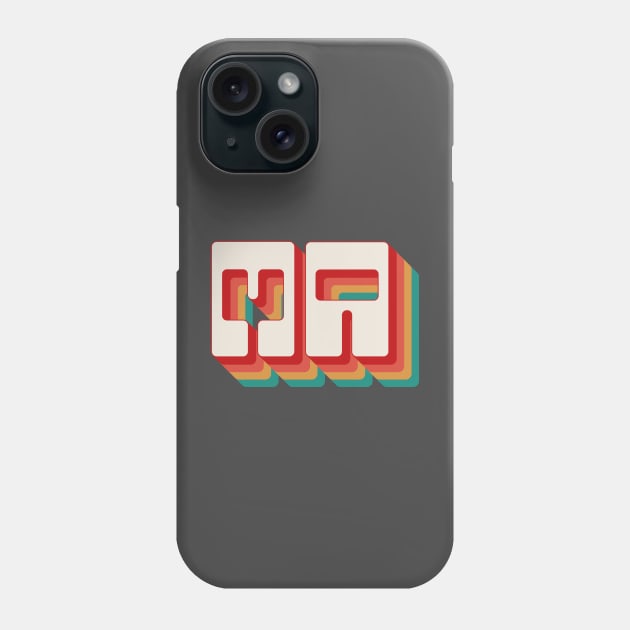 Massachusetts Phone Case by n23tees