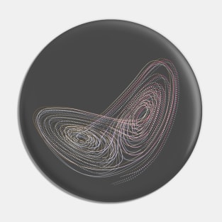 Lorenz attractor Pin