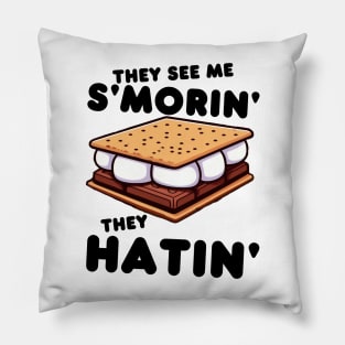 Funny S'mores Pillow