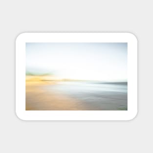 Beach in motion blur Magnet