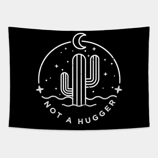 Not a Hugger Tapestry by EbukaAmadiObi19